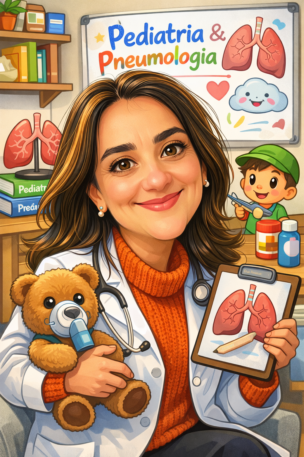 O papel do pneumologista pediátrico na saúde respiratória